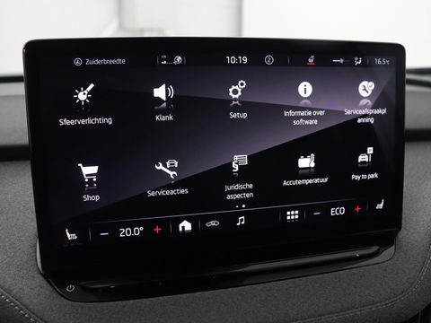 Škoda Enyaq iV 80 | Stoelverwarming | Trekhaak | Adaptive cruise | Camera | Sfeerverlichting | Keyless | Side Assist | Half leder | Stuurverwarming | Navigatie | Climate control