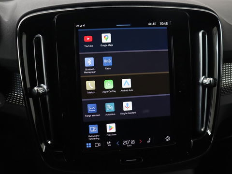 Volvo XC40 Recharge Plus | Trekhaak | Stoel & stuurverwarming | Warmtepomp | Adaptive cruise | Carplay | Navigatie | Camera | Leder/Alcantara | Full LED | DAB | Standkachel | Bluetooth | Climate control