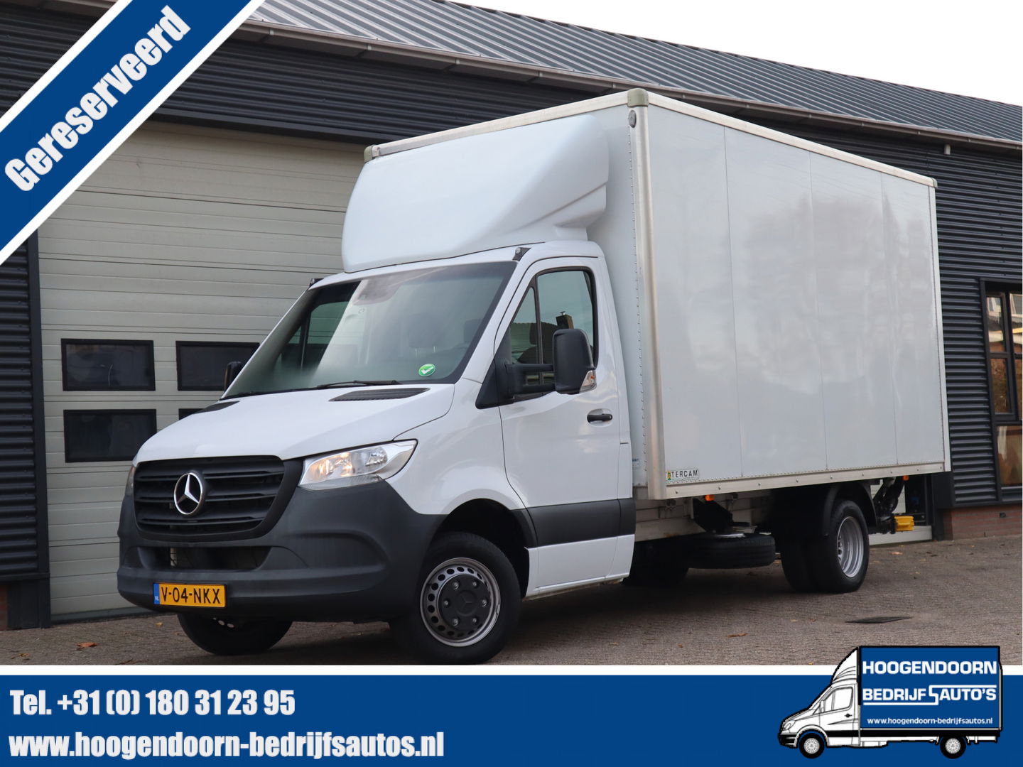 Mercedes-Benz Sprinter 515 CDI Euro 6 Bakwagen Laadklep Zijdeur - MBUX - Clima