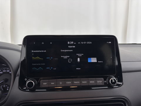 Hyundai KONA 1.6 GDI HEV Comfort Smart (INCL.BTW) (INCL-BTW) Aut. *NAVI-FULLMAP | DIGI-COCKPIT | ADAPTIVE-CRUISE | | KEYLESS | CAMERA | HEAD-UP | SHIFT-PADDLES | DAB | COMFORT-SEATS | 16 "ALU*