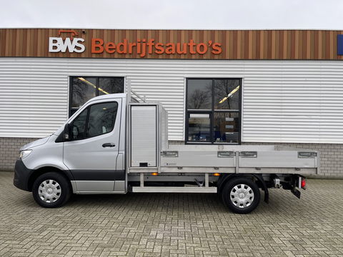 Mercedes-Benz Sprinter 311 2.2 CDI L2 EURO VI-D / vaste prijs rijklaar € 27.950 ex btw / 27.924 km NAP / originele Nederlandse bus / zilver metallic / airco / cruise / trekhaak / Karhof opbouw