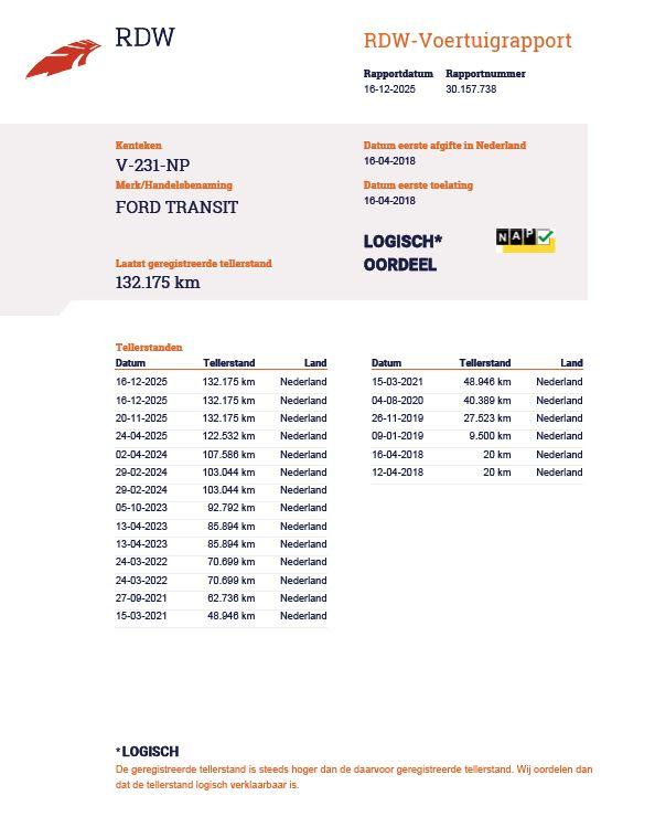 Ford Transit 350 2.0 TDCI L3H2 DC Trend DUBBEL CABINE / TREKHAAK / NAVI / CAMERA