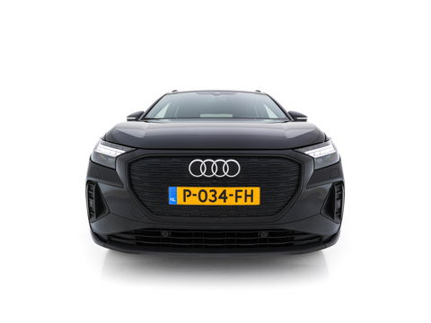 Audi Q4 e-tron 40 Launch edition Advanced Plus 77 kWh [3-Fase] {SOH-93%} (INCL-BTW) *HEATPUMP | ADAPT-CRUISE | MATRIX-LED | NAVI-FULLMAP | KEYLESS | CAMERA | DIGI-COCKPIT | DAB | AMBIENT-LIGHT | HEATED-SPORTSEATS | SHIFT-PADDLES | PRIVACY-GLASS | 19''ALU*
