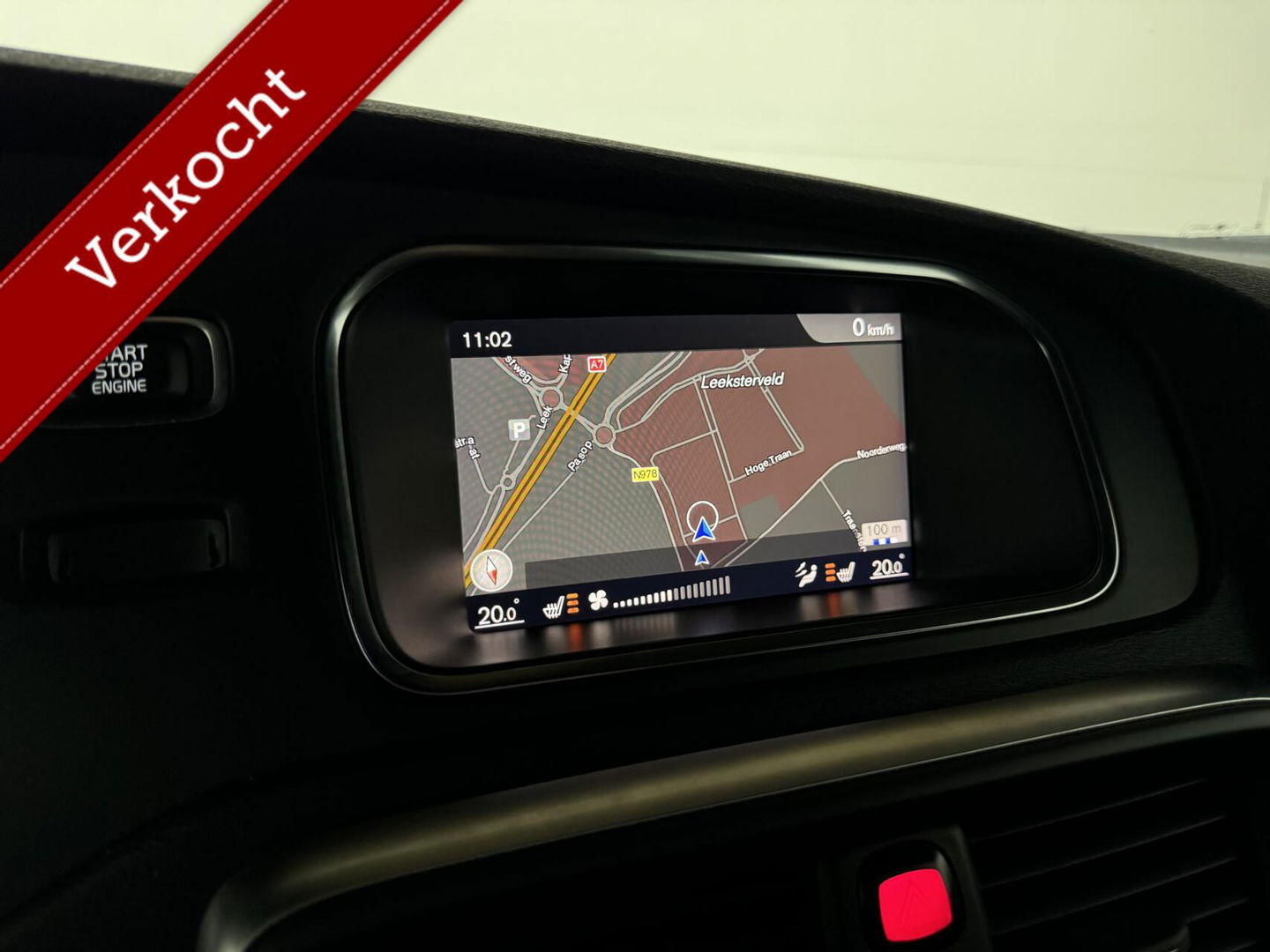 Volvo V40 2.0 T4 R-Design Pano Leer Camera Cruise Navi Trekh. NAP