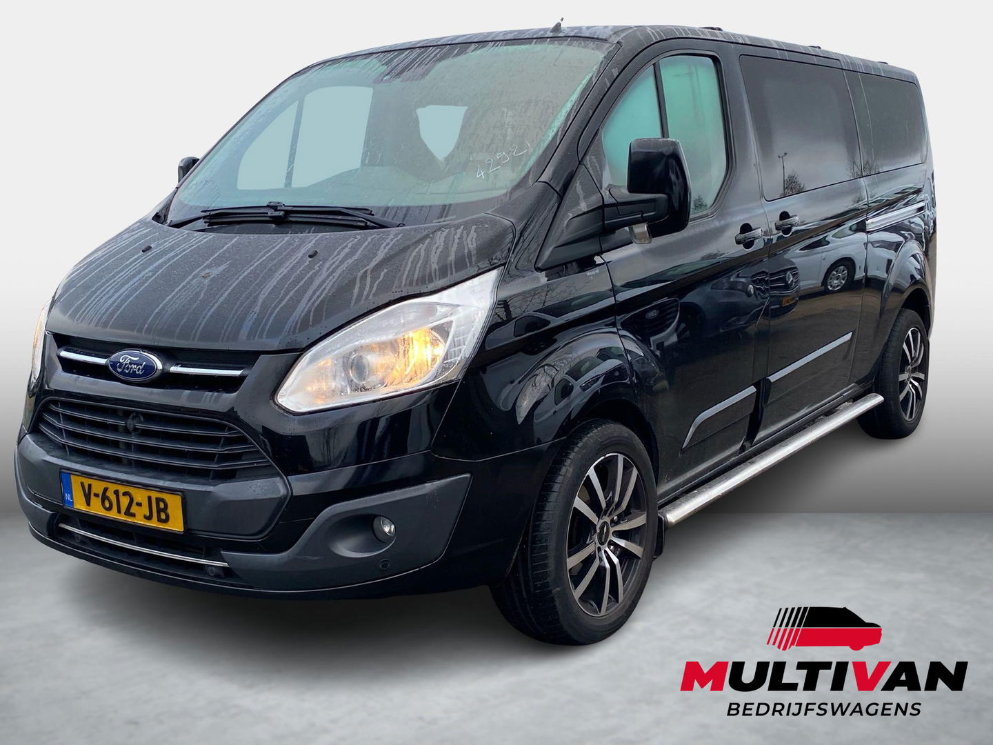 Ford Transit Custom 290 2.0 TDCI L2H1 Limited DC | 2X SCHUIFDEUR | VOORRUITVERWARMING | STOELVERWARMING | LEDER