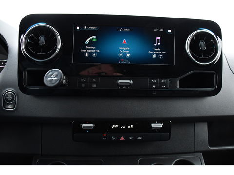 Mercedes-Benz Sprinter 319 V6 3.0 CDI L2H2 Camera, Cruise, 10,5'' Mbux, Automaat, Carplay, Multimedia, Trekhaak, Uniek!