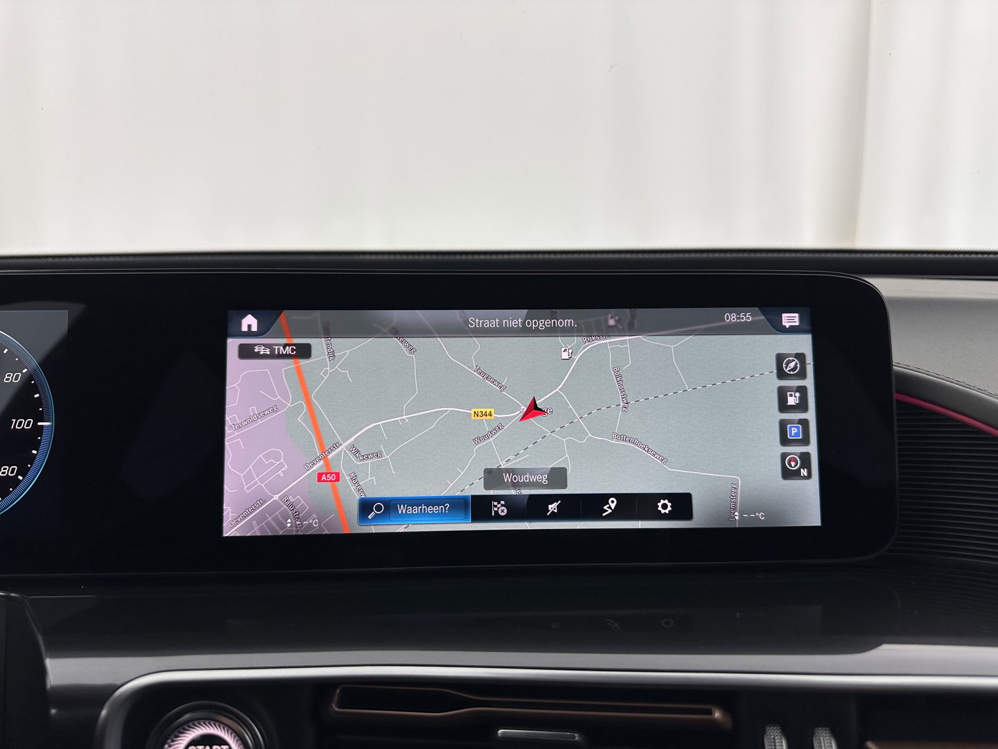 Mercedes-Benz EQC 400 4MATIC Business Solution Luxury 80 kWh {SOH-89%} (INCL.BTW) Aut.*LEATHER | FULL-LED | DISTRONIC | BLINDSPOT | HEATED-COMFORTSEATS | DIGI-WIDESCREEN | DAB+ | KEYLESS | AMBIENTLIGHT | NAVI-FULLMAP | ECC | PRIVACY-GLASS | PDC | 20''ALU*