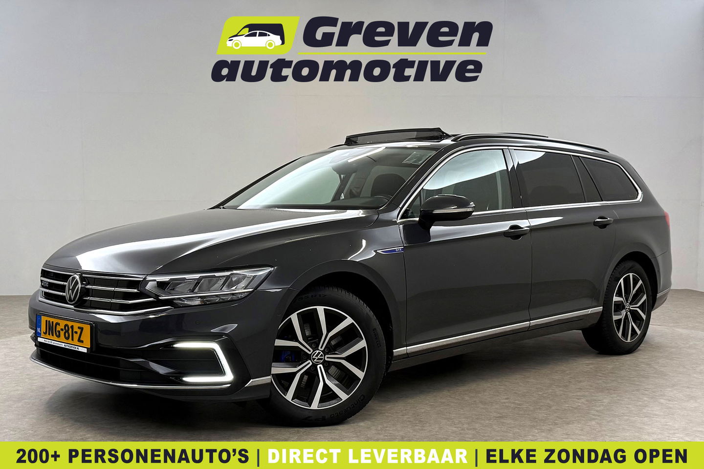 Volkswagen Passat 1.4 TSI PHEV GTE | SOH 90% | Pano | Adap. Cruise | Virtual | Massage | Stoelverw. | Camera | Keyless