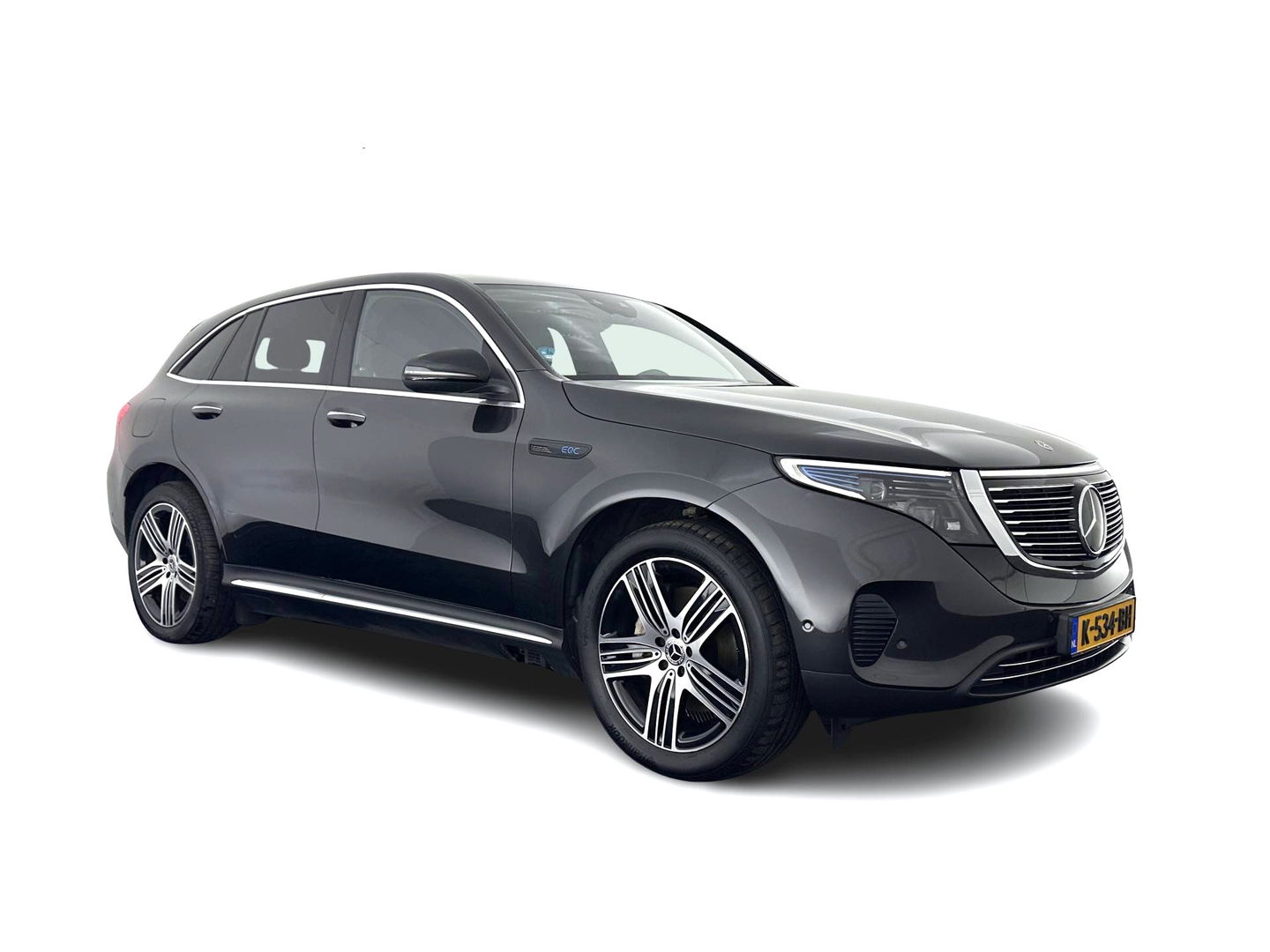Mercedes-Benz EQC 400 4MATIC Business Solution Luxury 80 kWh {SOH-89%} (INCL.BTW) Aut.*LEATHER | FULL-LED | DISTRONIC | BLINDSPOT | HEATED-COMFORTSEATS | DIGI-WIDESCREEN | DAB+ | KEYLESS | AMBIENTLIGHT | NAVI-FULLMAP | ECC | PRIVACY-GLASS | PDC | 20''ALU*