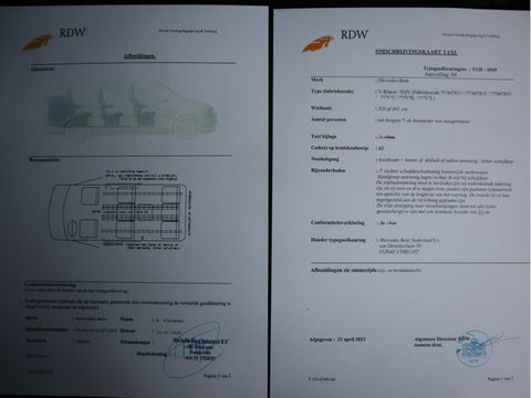 Mercedes-Benz EQV 300 90kWh SoH 95 % L3 Extra Lang - TAXI Pakket - 8 Zits - Leder - elc. Schuif