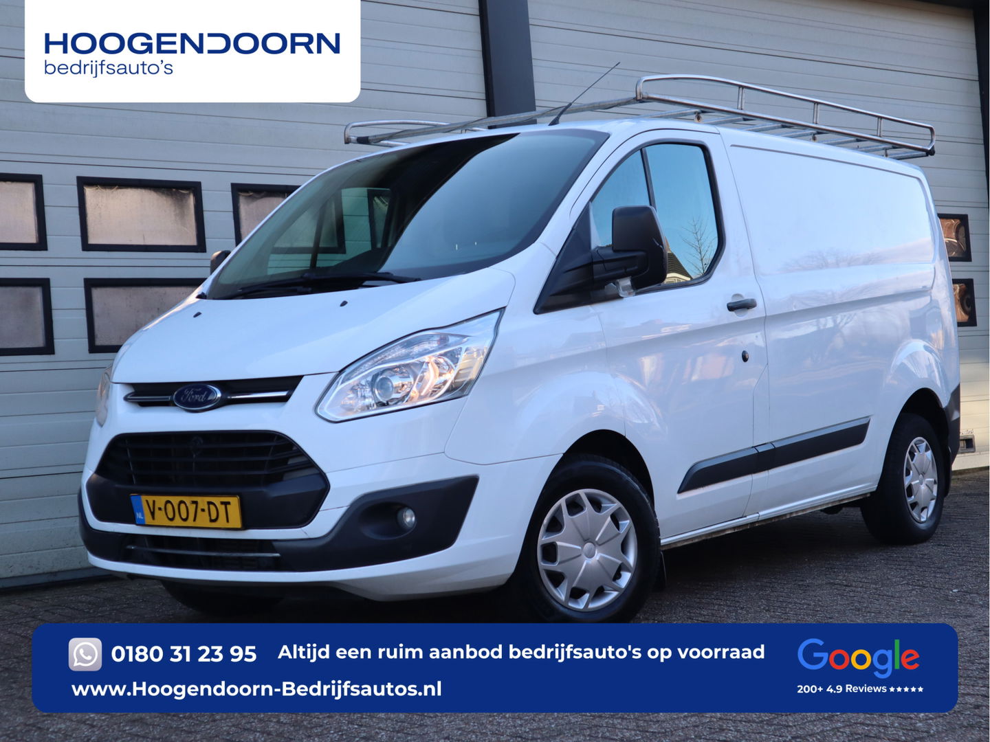 Ford Transit Custom 2.0 TDCI 105pk Euro 6 - Imperiaal - Trekhaak - Cruise