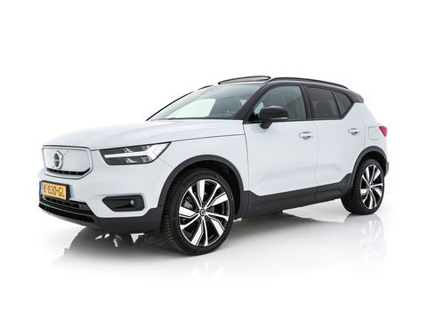 Volvo XC40 Recharge P8 AWD R-Design [ 3-Fase-11kW ] {SOH-89%} (INCL-BTW) *PANO | LEATHER-MICROFIBRE | DIGI-COCKPIT | FULL-LED | NAVI-FULLMAP | ECC | CARPLAY | PDC | KEYLESS | HEATED-SPORTSEATS | BLIS | PRIVACY-GLASS | 20"ALU*