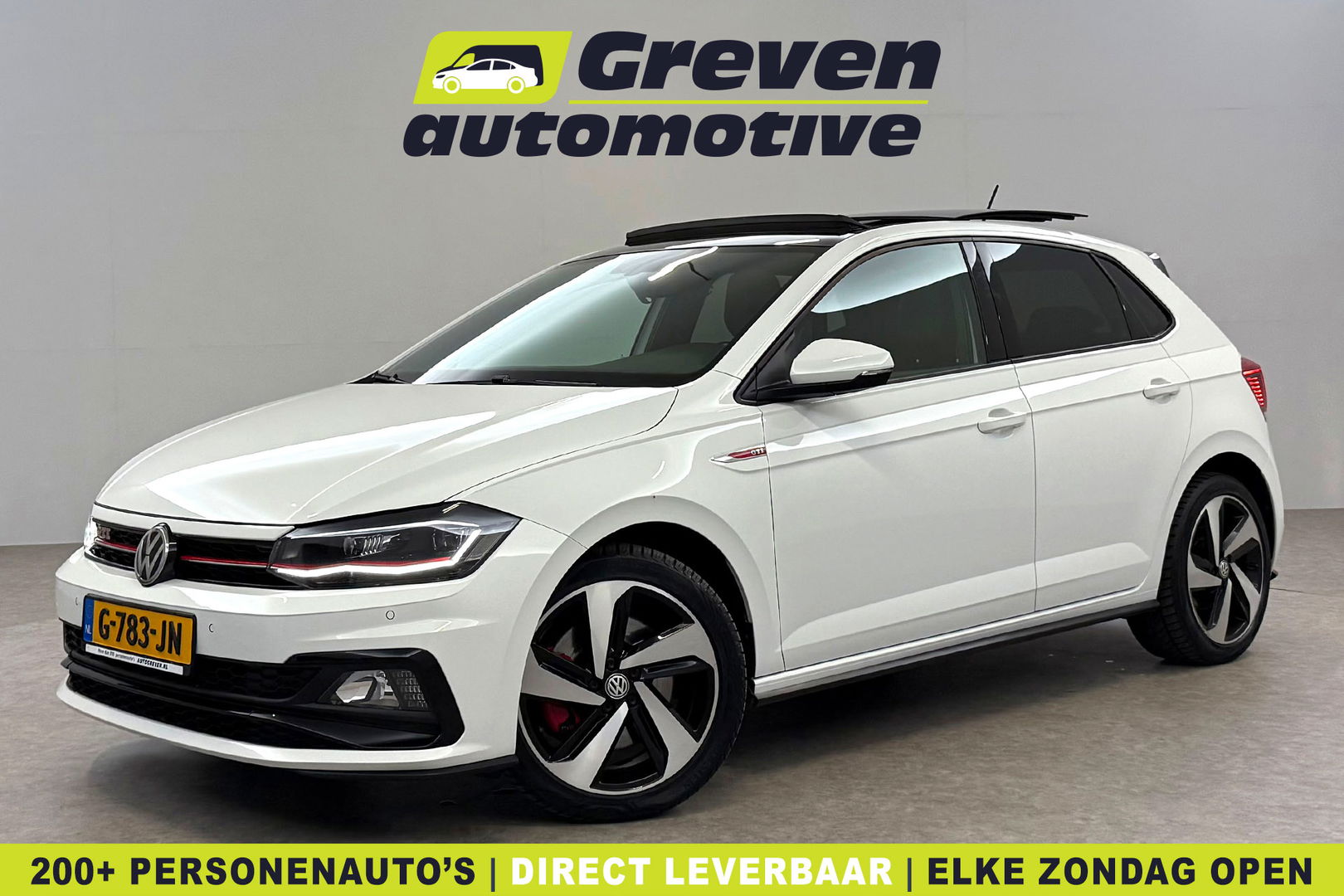 Volkswagen Polo 2.0 TSI GTI 200PK | Pano | Virual | Camera | Carplay | Adap. Cruise | Navi | LED | NAP