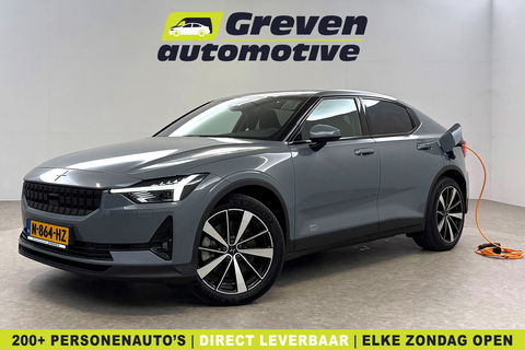 Polestar 2 Long Range Dual Motor 78kWh Launch Edition | SOH 93% | Snelladen | H/K | Pano | Virtual | Memory | Adap. Cruise | 360° Cam | Stoel/Stuur verw. | Trekh. | Keyless | Carplay