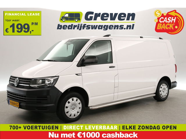 Volkswagen Transporter - 2.0 TDI L2H1 | Euro6 | 140PK | Airco | Cruise | Camera | 3-Zits | Sidebars