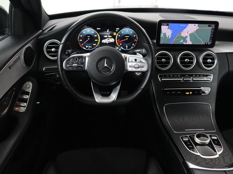 Mercedes-Benz C-Klasse 160 AMG Limited | Stoelverwarming | Leder/Alcantara | Camera | Carplay | Digital Cockpit | Navigatie | Park Assist | Full LED