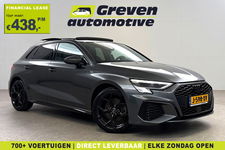 Audi A3 - 30 TFSI S-line Black optic | Pano | Virtual | Carplay | Cruise | Navi | Parkeersens.
