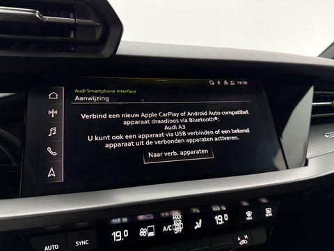 Audi A3 30 TFSI S-line Black optic | Pano | Virtual | Carplay | Cruise | Navi | Parkeersens.