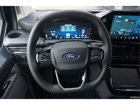 Ford Transit Custom 320L 2.5 PHEV Hybride 233PK DC Black Platinum PRIJS INCL. BPM !! Navi, 360° Cam, 17" LM, LED, Leder Interieur!! NR. HYB005