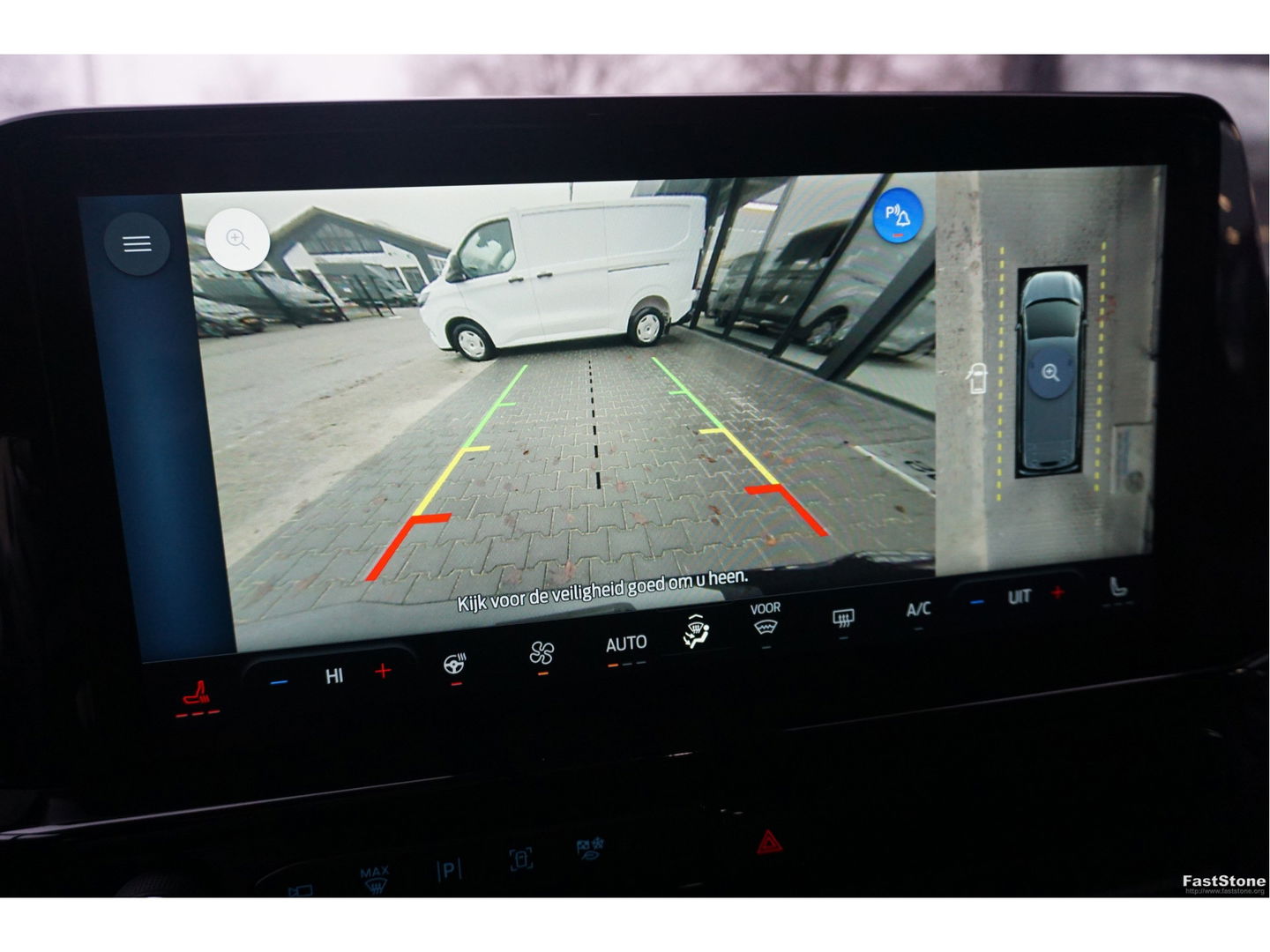 Ford Transit Custom 320L 2.5 PHEV Hybride 233PK DC Black Platinum PRIJS INCL. BPM !! Navi, 360° Cam, 17" LM, LED, Leder Interieur!! NR. HYB005