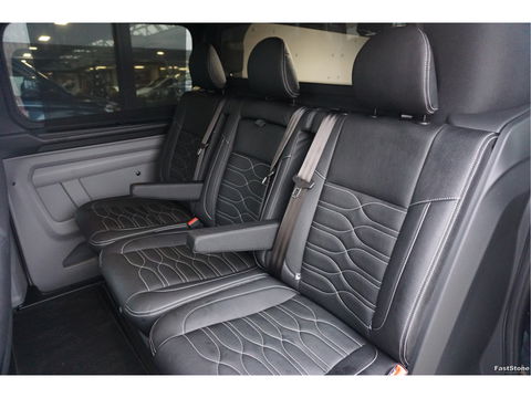 Ford Transit Custom 320L 2.5 PHEV Hybride 233PK DC Black Platinum PRIJS INCL. BPM !! Navi, 360° Cam, 17" LM, LED, Leder Interieur!! NR. HYB005