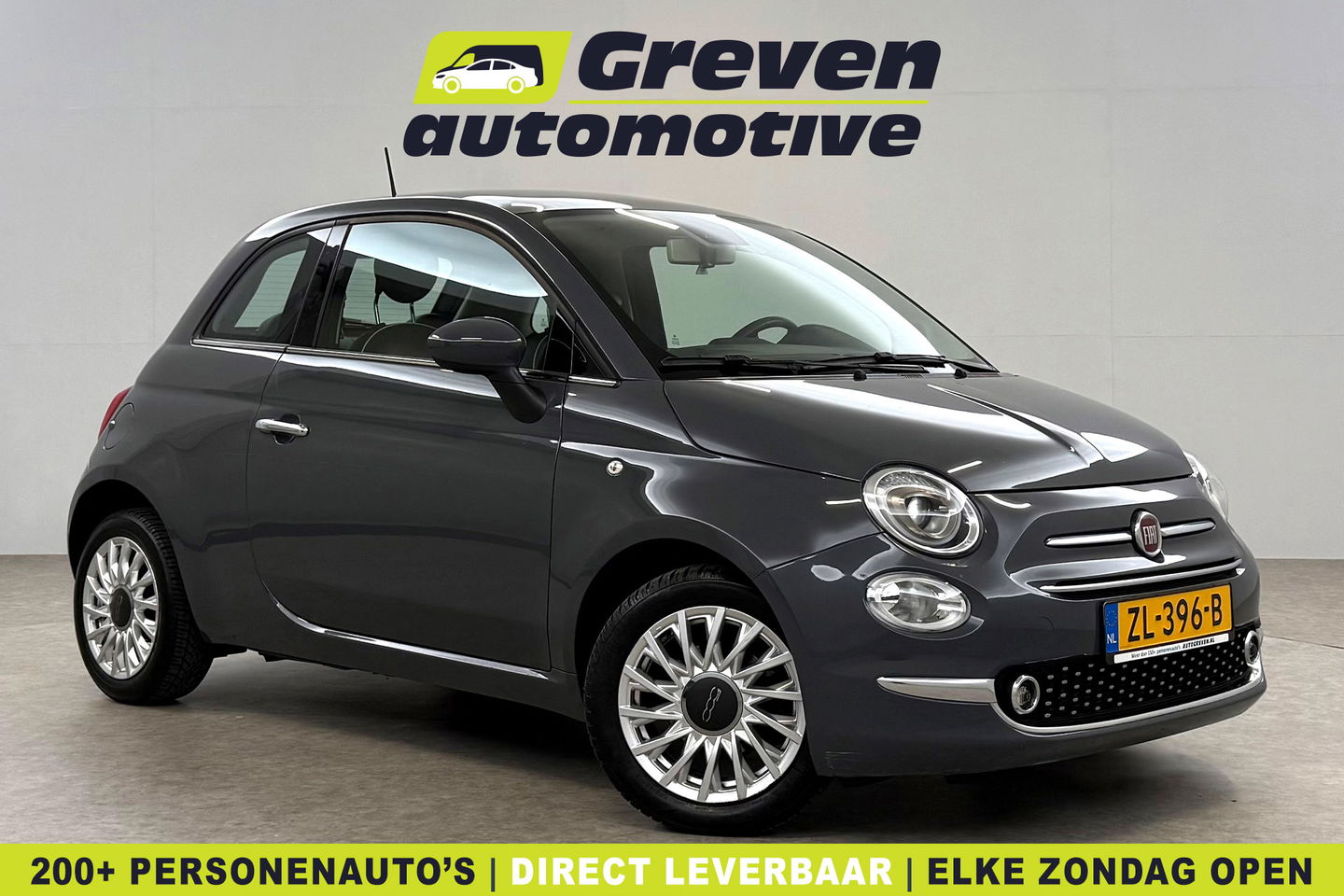 Fiat 500 0.9 TwinAir Turbo Lounge | Pano | Airco | Cruise | Navi | Carplay | Parkeersens. | NAP