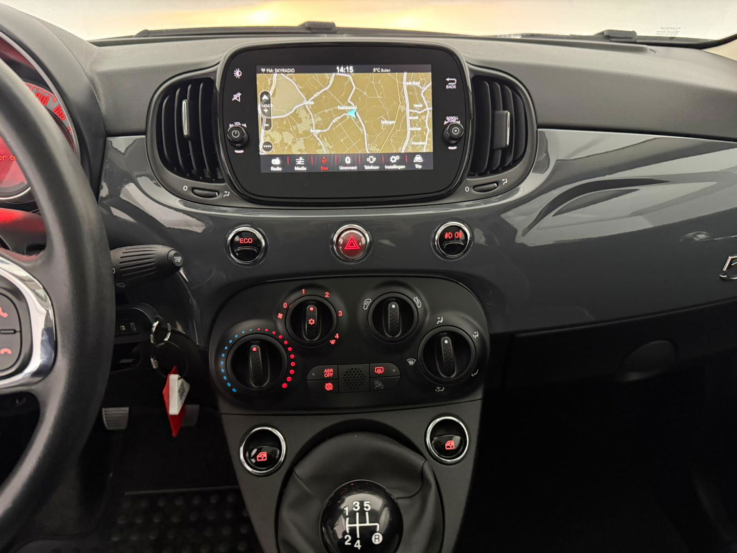 Fiat 500 0.9 TwinAir Turbo Lounge | Pano | Airco | Cruise | Navi | Carplay | Parkeersens. | NAP