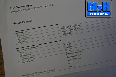 Volkswagen Polo 1.0 TSI R-Line|CAMERA|ACC|ORG.NL|CARPLAY|LED