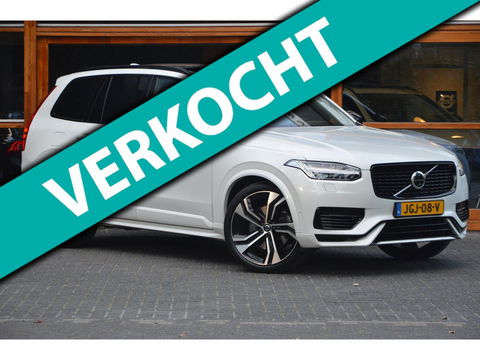 Volvo XC90 T8 Recharge AWD Ultimate Dark | Luchtvering | Head-Up | Panoramadak | Stoelventilatie | Pilot-Assist | Massage stoelen|