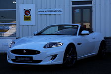 Jaguar XK - XKR 5.0 V8 510PK S/C Convertible*Perfect onderh.*Facelift*Bowers&Wilkins/Stoelverw./Stuurverw./Stoelkoeling/Alcantara Stuur/Camera/Windscherm/Bi-Xenon/Keyless Entry+Go/Memorie/Parkeersens.V+A/20inch LM/VOL*