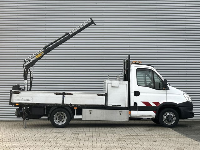 Iveco Daily - 50C14N 3.0 375 openlaadbak met kraan Hiab