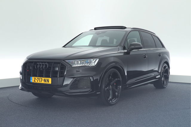 Audi SQ7 - 4.0 TFSI 507pk quattro 7Pers. Trekhaak Laser Led B&O Keyless Virtual Cockpit Head-Up Panoramadak Luchtvering Navigatie