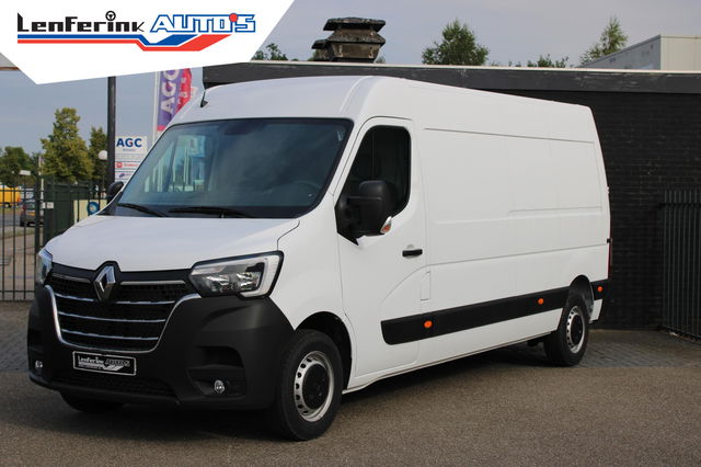 Renault Master - 2.3 dCi 135 pk L3H2 Navi v.a. 388,- p/mnd Airco ECC, 270gr Achterdeuren, Cruise control, PDC achter, 3-Zits