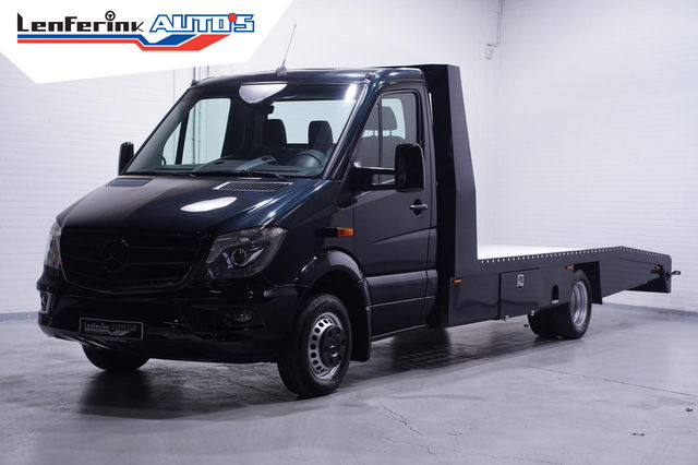 Mercedes-Benz Sprinter - 519 CDI V6 190 pk Aut. Autotransporter Airco Trekhaak 3.500 kg, Xenon, Cruise Control, 3-Zits