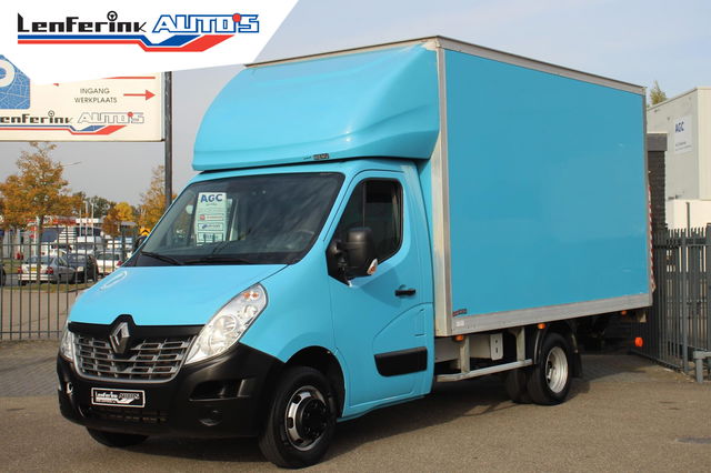 Renault Master - 2.3 DCi 130 pk Bakwagen met Laadklep Dubbel Lucht Airco, Cruise control, Dakspoiler LxBxH 425x207x230 cm, 20m3