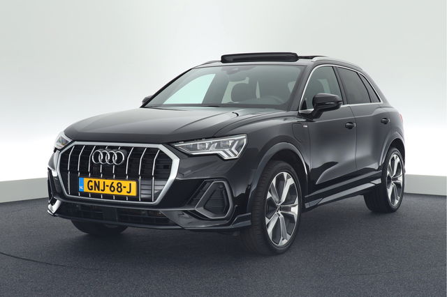 Audi Q3 - 45 TFSI e 245pk 2x S-Line 360Camera Keyless Leder Virtual Cockpit Matrix Led Panoramadak Stoelverwarming