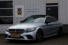 Mercedes-Benz C-Klasse - Coupé 180 AMG 9-G Aut.*Perfect MB Onderh.*1ste Eig!*Pano/Sfeerverl./Virtual Cockpit/Diamond grille/LED Koplampen/ACC/Apple Carplay-Android/Camera/Keyless Entry + Go/Stoelverw./Memorie/Elek. Klep/Dodehoek/Rijstrook/VOL*