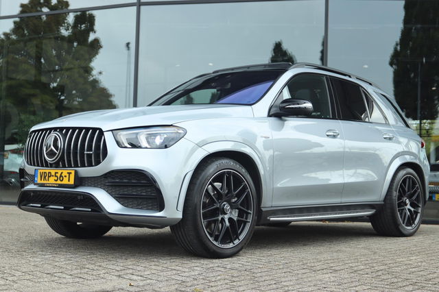 Mercedes-Benz GLE-KLASSE - AMG 53 4MATIC+ 435 PK GRIJS KENTEKEN | PANO | 360 CAMERA | BURMESTER | HUD | TREKHAAK | ACC