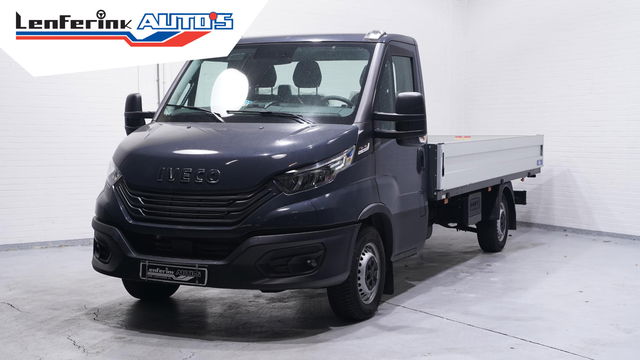 Iveco Daily - 35S18 180 pk Aut. Pick Up / Open Laadbak Airpro Luchtvering, Navi, Adapt. Cruise, Trekhaak 3.500 kg, BPM vrij