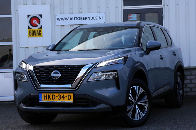 Nissan X-Trail - 1.5 214PK 7persoons*Fabrieksgar. t/m 02-2027!*BTW*ACC/Stoelverw.V+A/Stuurverw./Apple Carplay-Android/Dodehoek/Rijstrook/Keyless Entry+Go/Camera/LED/Parkeersens.V+A/18 inch LM*