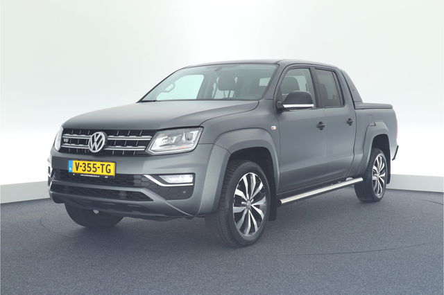 Volkswagen Amarok - 3.0 TDI 225pk DSG 4Motion DC Aventura Matgrijs Trekhaak Camera Leder Navigatie