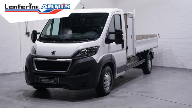 Peugeot Boxer - 2.0 HDI 163 pk Kipper LxBxH 310x201x30 cm Airco Navi, Trekhaak, 3-Zits