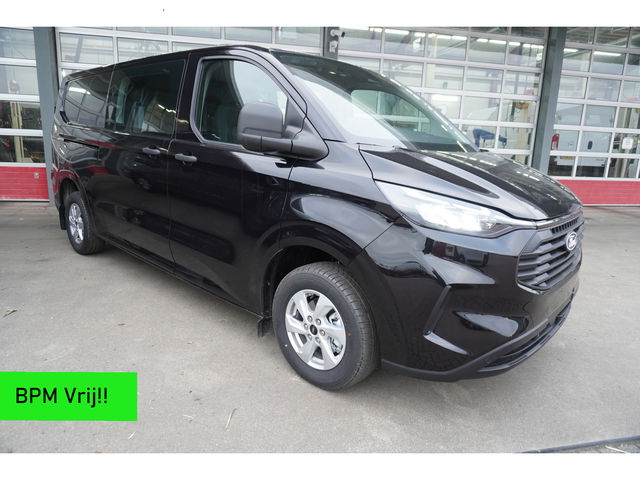 Ford Transit Custom - 320L 2.0 TDCI 150PK L2H1 Trend Dubbelcabine Schuifdeur L/R Nr. V136 | Airco | Cruise | Navi | Camera
