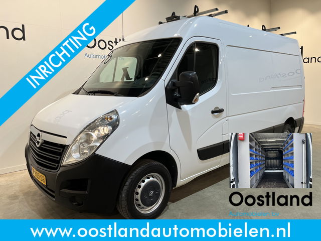 Opel Movano - 2.3 CDTI BiTurbo L2H2 146 PK Servicebus / Inrichting / Euro 6 / Ladderlift / Airco / Cruise Control / Trekhaak / PDC / 3-Zits