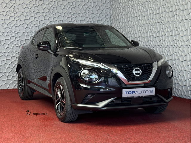 Nissan Juke - DIG-TURBO 115PK N-CONNECTA NAVI STOEL/STUUR/RUIT.VERW. LED CAMERA XL.NAVI KEYLESS LMV 2025