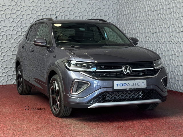 Volkswagen T-Cross - ✅NIEUWE AUTO✅ TSI 115PK R-LINE EDITION TREKHAAK LED LMV IQ CAMERA STOELVERW ✅2025✅ "Volkswagen rijden begint bij Topautos.nl – 75 topmodellen direct op voorraad!"