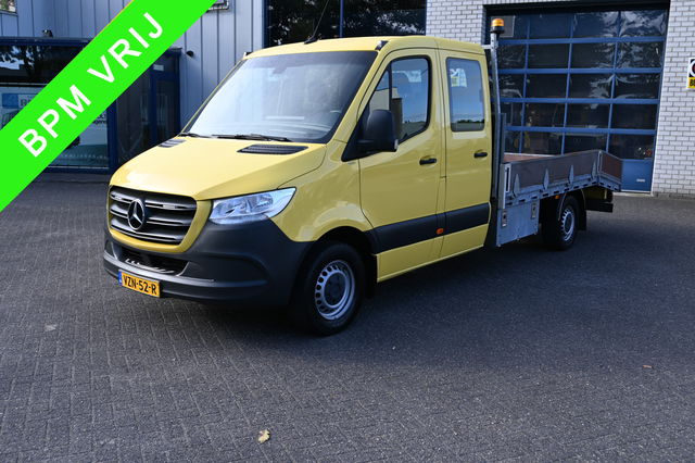 Mercedes-Benz Sprinter - 316 CDI L3 Dubbele cabine Open laadbak 3500 kg Trekhaak, Standkachel, MBUX