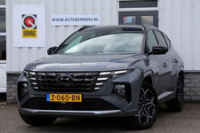 Hyundai Tucson Hybrid - 1.6 T-GDI PHEV Plug in hybride N Line 4WD*Fabrieksg.t/m09-2026*Perfect Onderh.*ACC/N-Line/Half Leder/Stoelverw./Stuurverw./Krell/Dodehoek/Rijstrook/LED/Camera/Elek. Klep/Parkeersens.V+A/19 inch LM*