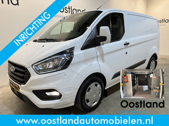 Ford Transit Custom - 340 L1H1 PHEV Trend Automaat / Euro 6 / Servicebus / Sortimo Inrichting /  Airco / Cruise Control / Camera / CarPlay / 3-Zits / 22.300 KM !!