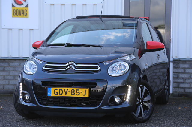 Citroën C1 - 1.2 PureTech Shine Cabriolet*Perfect Onderh.*Pano/Airco/Cruise-Control/LED/15 inch LM*